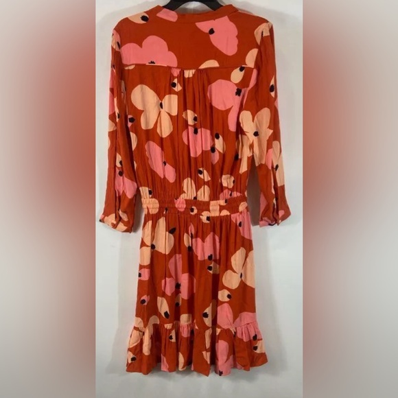 Mister Zimi Midi Dress Olivia Dress in Fire Bloom Floral Sise 6 New with tags - Picture 3 of 6